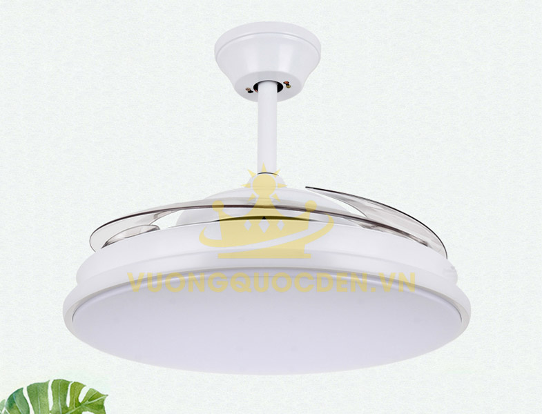 Những mẫu quạt trần cánh xếp tiêu biểu nhất hiện nay